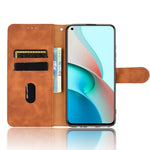 For Xiaomi Redmi Note 9 5G/Redmi Note 9T 5G Skin-touch Feeling PU Leather Wallet Design Case with Stand
