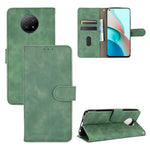 For Xiaomi Redmi Note 9 5G/Redmi Note 9T 5G Skin-touch Feeling PU Leather Wallet Design Case with Stand
