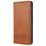 AZNS Auto-absorbed Leather Shell Stand Case for Xiaomi Mi 10T Lite 5G/10i 5G/Redmi Note 9 Pro 5G