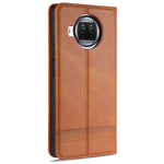 AZNS Auto-absorbed Leather Shell Stand Case for Xiaomi Mi 10T Lite 5G/10i 5G/Redmi Note 9 Pro 5G