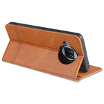 AZNS Auto-absorbed Leather Shell Stand Case for Xiaomi Mi 10T Lite 5G/10i 5G/Redmi Note 9 Pro 5G
