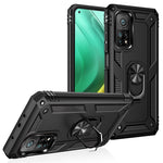 Armor Anti-fall Hybrid PC + TPU Skal för Xiaomi Mi 10T Pro 5G/Mi 10T 5G/Redmi K30S Stativ mobilskal