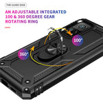 Armor Anti-fall Hybrid PC + TPU Skal för Xiaomi Mi 10T Pro 5G/Mi 10T 5G/Redmi K30S Stativ mobilskal