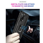 Armor Anti-fall Hybrid PC + TPU Skal för Xiaomi Mi 10T Pro 5G/Mi 10T 5G/Redmi K30S Stativ mobilskal