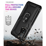 Armor Anti-fall Hybrid PC + TPU Skal för Xiaomi Mi 10T Pro 5G/Mi 10T 5G/Redmi K30S Stativ mobilskal