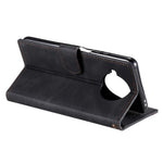 Skin-Feeling Splicing Leather Phone Protective Cover with Rivet Decor for Xiaomi Mi 10T Lite 5G