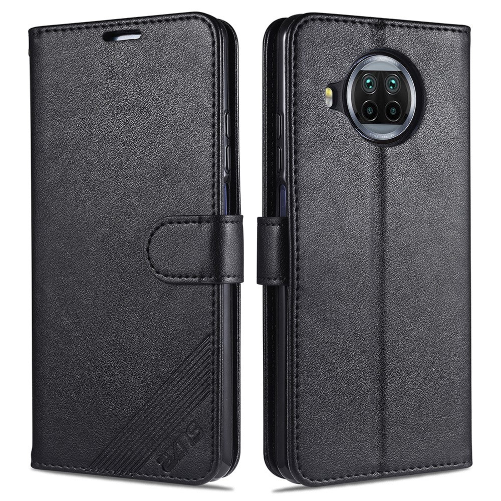 AZNS Plånboksfodral i läder för Xiaomi Redmi Note 9 Pro 5G/10T Lite 5G