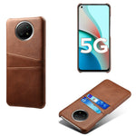 PU Leather+Plastic Case with 2 Card Slots for Xiaomi Redmi Note 9T 5G / Note 9 5G