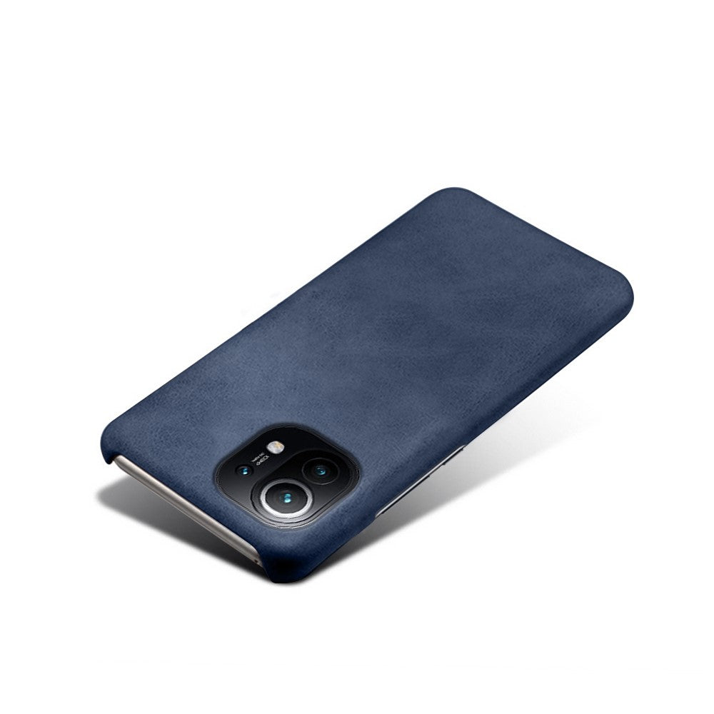 PU Leather Coated PC Phone Case for Xiaomi Mi 11