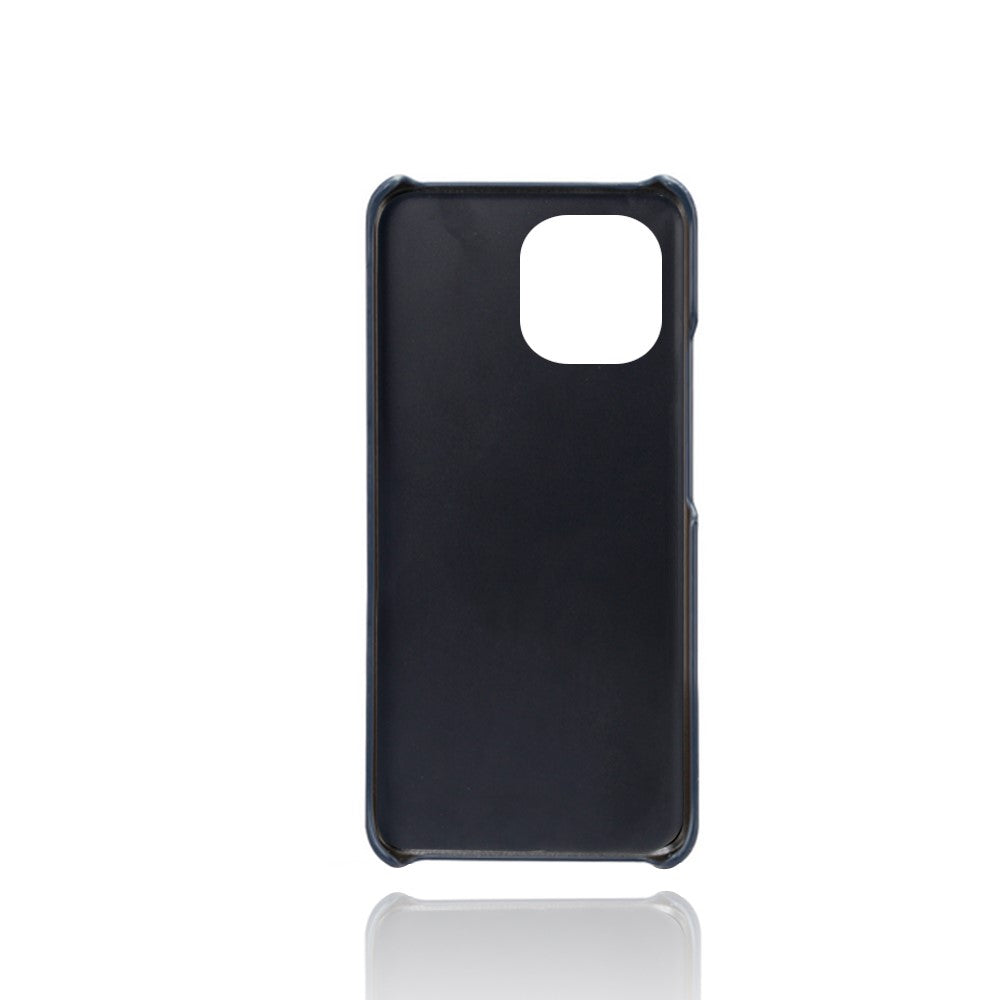 PU Leather Coated PC Phone Case for Xiaomi Mi 11