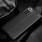 Litchi Grain Soft TPU Protector Mobile Phone Cover Case for Xiaomi Redmi Note 10 Pro