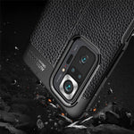 Litchi Grain Soft TPU Protector Mobile Phone Cover Case for Xiaomi Redmi Note 10 Pro