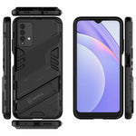 Kickstand PC + TPU Hybrid Phone Case Cover for Xiaomi Redmi Note 9 4G (Qualcomm Snapdragon 662) / Redmi 9 Power / Redmi 9T