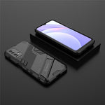 Kickstand PC + TPU Hybrid Phone Case Cover for Xiaomi Redmi Note 9 4G (Qualcomm Snapdragon 662) / Redmi 9 Power / Redmi 9T