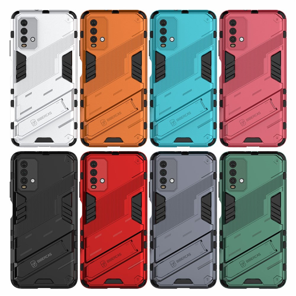 Kickstand PC + TPU Hybrid Phone Case Cover for Xiaomi Redmi Note 9 4G (Qualcomm Snapdragon 662) / Redmi 9 Power / Redmi 9T
