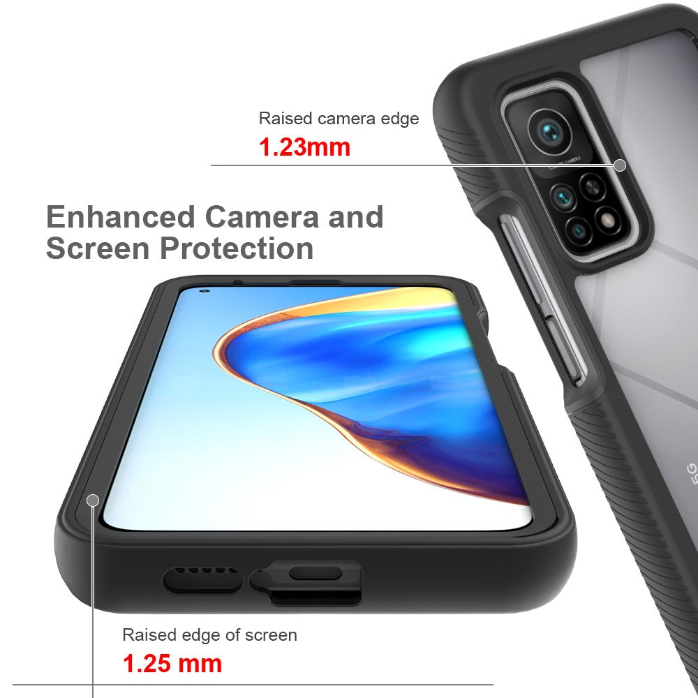 TPU + PC Hybridskal för Xiaomi Mi 10T 5G/Mi 10T Pro 5G/Redmi K30S Stötdämpande mobilskal