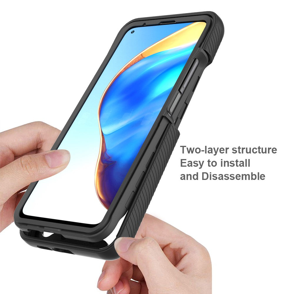 TPU + PC Hybridskal för Xiaomi Mi 10T 5G/Mi 10T Pro 5G/Redmi K30S Stötdämpande mobilskal