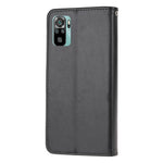 Imprint Butterfly Flower Leather Wallet Stand Phone Cover for Xiaomi Poco M5s 4G / Redmi Note 10 4G / Note 10S 4G