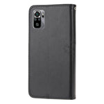 Owl Pattern Printing Design Leather Wallet Phone Cover for Xiaomi Poco M5s 4G / Redmi Note 10 4G / Note 10S 4G
