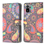 Mönstertryck Läderskyddande Plånboksfodral mobilskal för Xiaomi Poco M5s 4G / Redmi Note 10 4G / Note 10S 4G