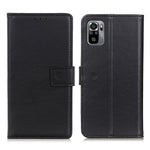 For Xiaomi Poco M5s 4G / Redmi Note 10 4G / Note 10S 4G Shockproof Phone Case Scratch Resistant Shell Flip Protective Cover with Stand Wallet