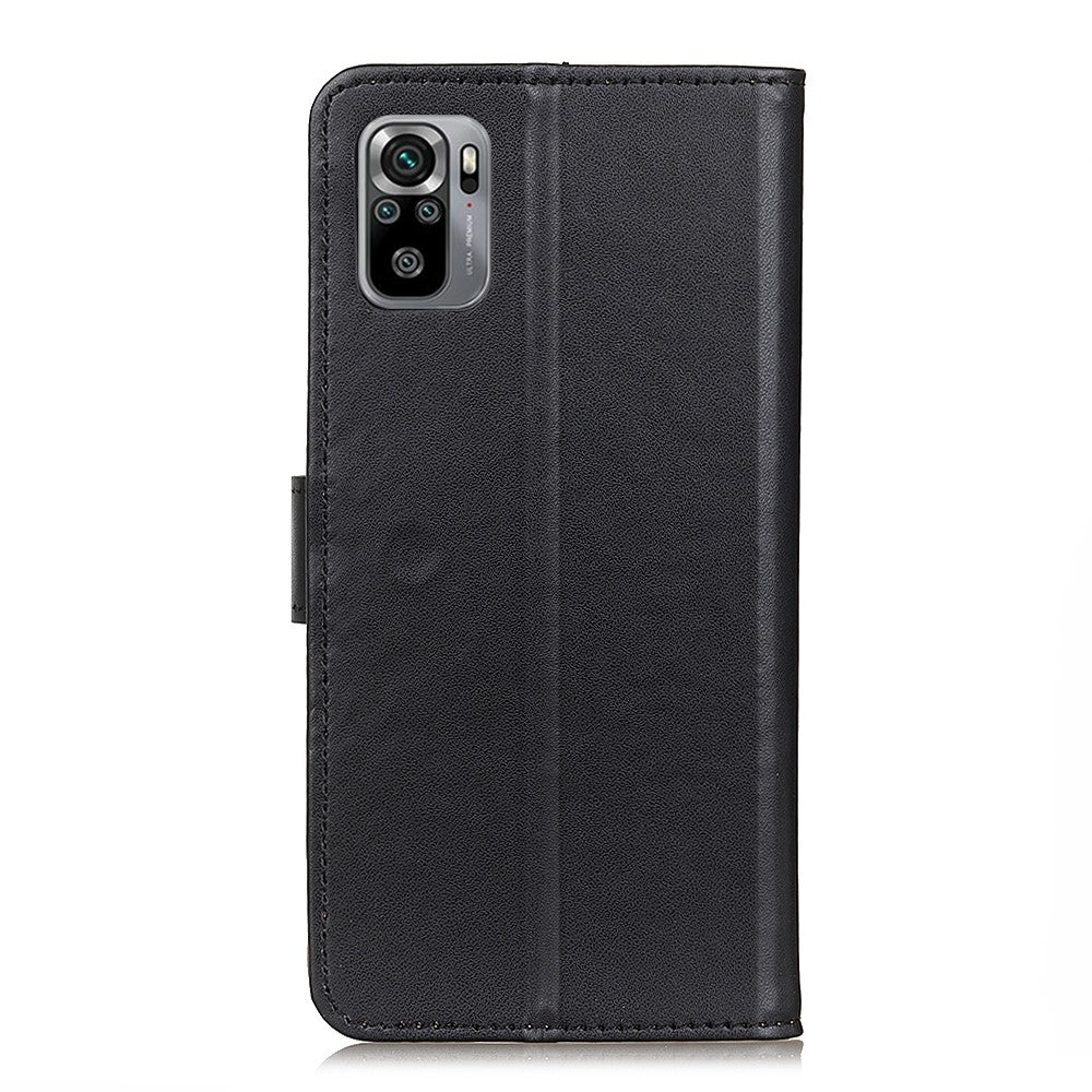 For Xiaomi Poco M5s 4G / Redmi Note 10 4G / Note 10S 4G Shockproof Phone Case Scratch Resistant Shell Flip Protective Cover with Stand Wallet