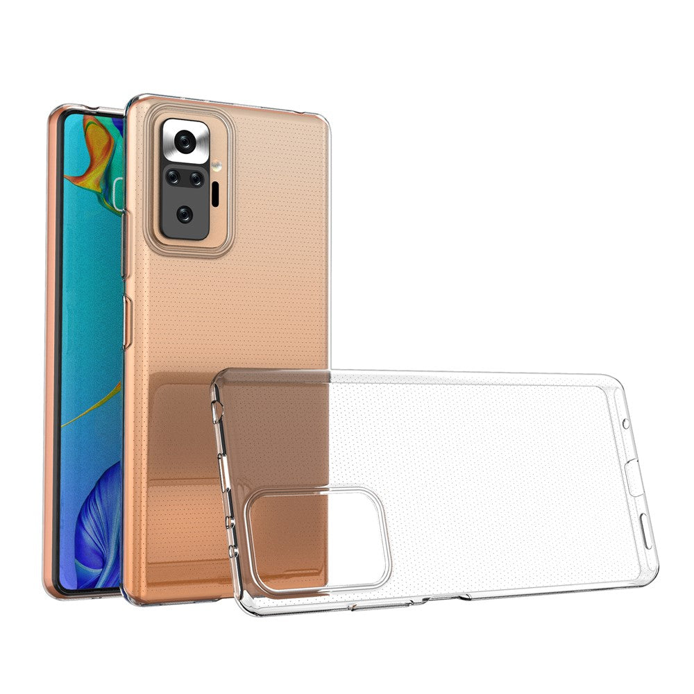 Crystal Clear Ultra Thin TPU Phone Protective Case for Xiaomi Redmi Note 10 Pro
