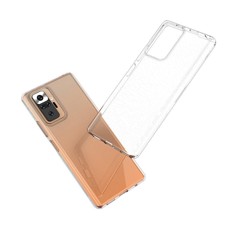 Crystal Clear Ultra Thin TPU Phone Protective Case for Xiaomi Redmi Note 10 Pro