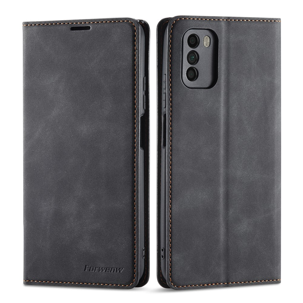 FORWENW Fantasy Series Skin Feeling Leather Case for Xiaomi Poco M3