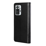 Läderplånbok med fjärilstryck och blommor på insidan och utsidan för Xiaomi Redmi Note 10 Pro 4G (Indien)/(Globalt)/Note 10 Pro Max