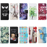 Pattern Printing Cross Texture Leather Wallet Stand Case Shell for Xiaomi Redmi Note 10 Pro / Redmi Note 10 Pro Max