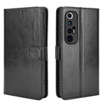 Crazy Horse Texture Wallet Design PU Leather Stand Protector Cover for Xiaomi Mi 10S