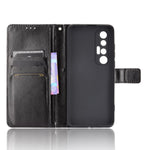 Crazy Horse Texture Wallet Design PU Leather Stand Protector Cover for Xiaomi Mi 10S
