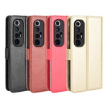 Crazy Horse Texture Wallet Design PU Leather Stand Protector Cover for Xiaomi Mi 10S