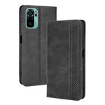 Magnetic Vintage Style Phone Case Wallet Stand Leather Cover for Xiaomi Poco M5s 4G / Redmi Note 10 4G / Note 10S 4G / Poco M5s 4G