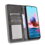 Magnetic Vintage Style Phone Case Wallet Stand Leather Cover for Xiaomi Poco M5s 4G / Redmi Note 10 4G / Note 10S 4G / Poco M5s 4G