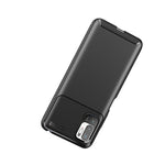 Carbon Fiber Texture Ultra Slim TPU Cover Shock-proof Phone Case for Xiaomi Redmi Note 10 5G/Poco M3 Pro 5G/4G