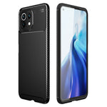 Shock-proof Carbon Fiber Texture Ultra Slim TPU Phone Case for Xiaomi Mi 11 Lite 4G / 5G / 11 Lite 5G NE