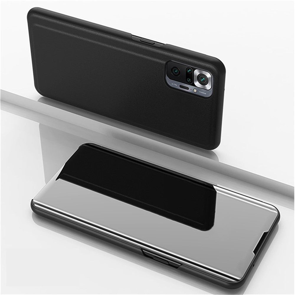 For Xiaomi Redmi Note 10 Pro (India) / Redmi Note 10 Pro 5G / Redmi Note 10 Pro Max Flip Leather Cover with Stand Full Body Protective Phone Case