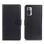 Xiaomi Redmi Note 10 Pro 4G (Global) / Redmi Note 10 Pro Max Klassisk stil Litchitextur PU-läder plånboksfodral Magnetisk stängning Stativ Flip Bokomslag
