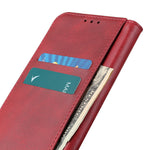 Split Leather Wallet Phone Stand Cover for Xiaomi Redmi Note 10 Pro 4G (India)/(Global)/Note 10 Pro Max Auto-absorbed Design Phone Shell