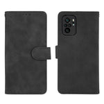 Skin-touch Folio Flip Leather Protective Shell Wallet Stand Phone Cover for Xiaomi Redmi Note 10 4G / Redmi Note 10S / Poco M5s 4G