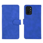 Skin-touch Folio Flip Leather Protective Shell Wallet Stand Phone Cover for Xiaomi Redmi Note 10 4G / Redmi Note 10S / Poco M5s 4G