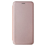 For Xiaomi Redmi Note 10 Pro / Pro Max Auto-absorbed Leather Cover Carbon Fiber Texture with Detachable Ring Kickstand Strap