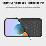MOFI Carbon Fiber Brushed TPU Cover for Xiaomi Redmi Note 10 Pro Max / Redmi Note 10 Pro