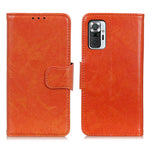 Nappa Texture Leather Wallet Shell Case for Xiaomi Redmi Note 10 Pro Max / Redmi Note 10 Pro