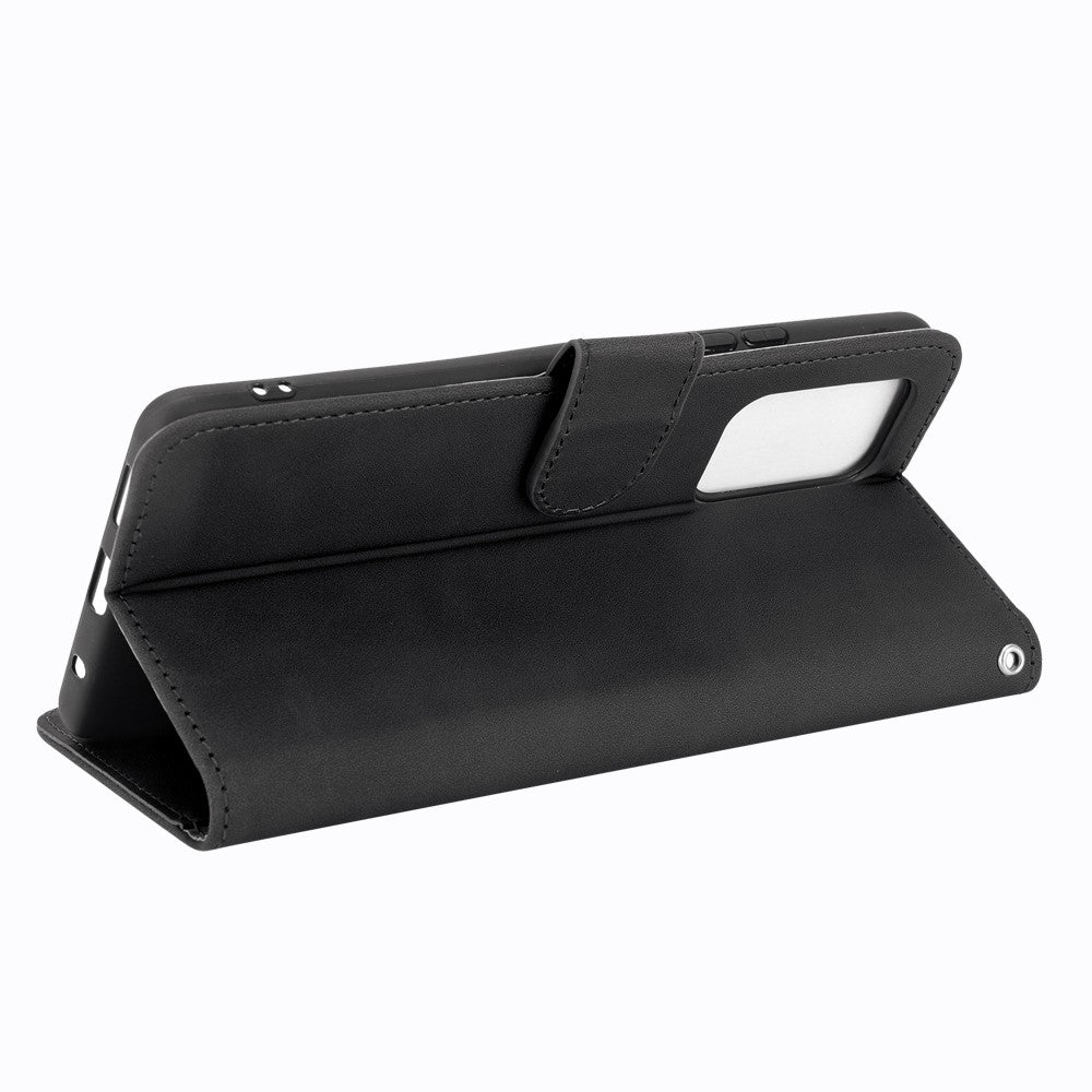 Silky Touch Leather Wallet Case for Xiaomi Redmi Note 10 Pro Max/Redmi Note 10 Pro