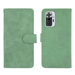Silky Touch Leather Wallet Case for Xiaomi Redmi Note 10 Pro Max/Redmi Note 10 Pro