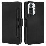 Multiple Card Slots Design Leather Wallet Case Stand for Xiaomi Redmi Note 10 Pro / Note 10 Pro Max Anti-Drop Phone Accessory
