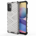 Honeycomb Pattern TPU + PC Phone Case for Xiaomi Redmi Note 10 5G/Poco M3 Pro 5G/4G